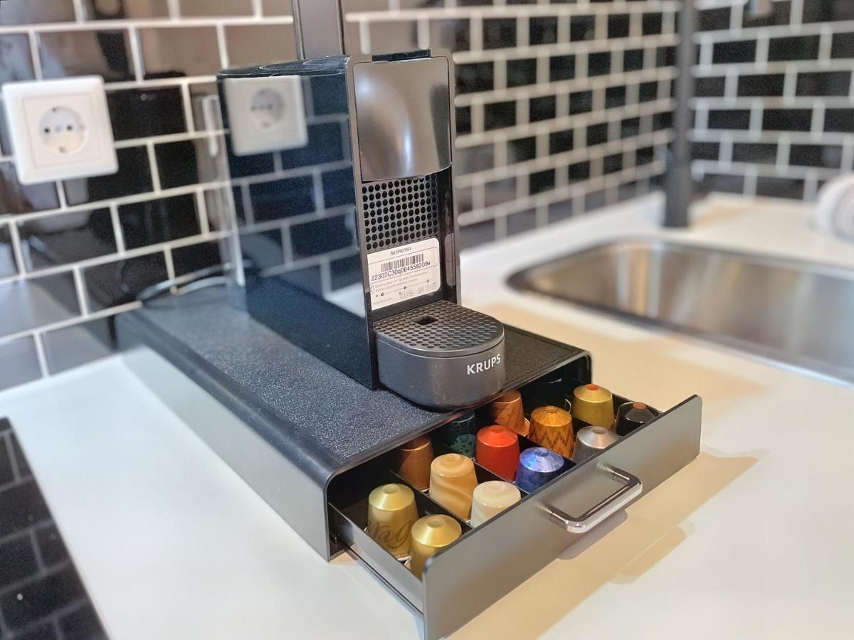 Milpau Recklinghausen1 - Modernes Und Zentrales Premium-Apartment Mit Queensize-Bett, Netflix, Nespresso, Smart-Tv Und Privatparkplatz Zewnętrze zdjęcie